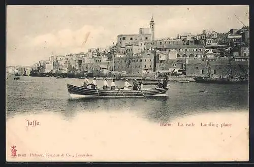 AK Jaffa, Boote im Hafen