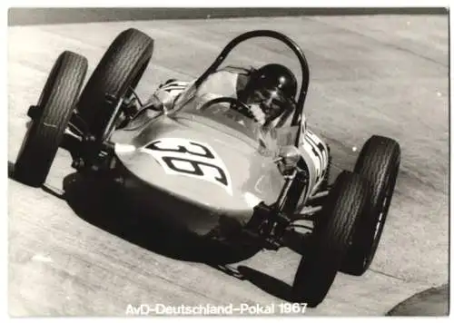 4 Fotografien W. Kotauschek, Porz, Ansicht Nürburg, AvD-Deutschland-Pokal 1967 Nürburgring, Autorennen