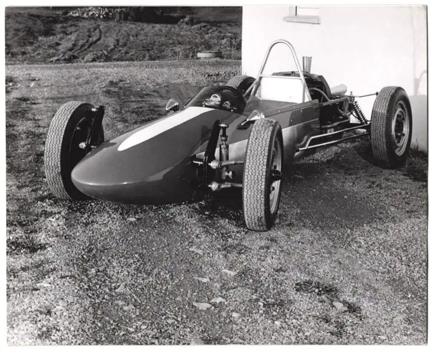 17 Fotografien Ansicht Heilbronn, 2. ADAC Bergpreis 1966, Rennfahrer Volker Ziegler, Formel V., Rennwagen, Autorennen 13