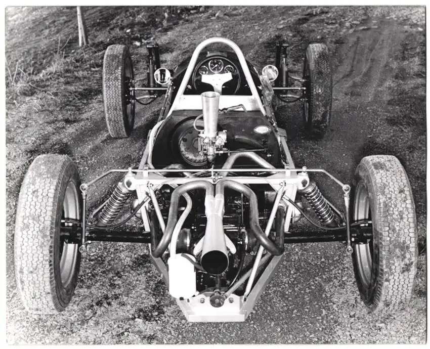 17 Fotografien Ansicht Heilbronn, 2. ADAC Bergpreis 1966, Rennfahrer Volker Ziegler, Formel V., Rennwagen, Autorennen 15