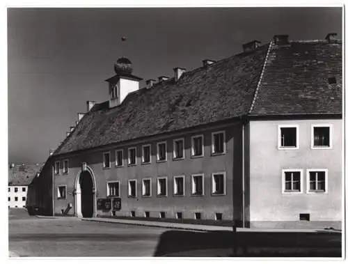 Fotografie Heinrich Heidersberger, Watenstedt, Ansicht Linz, Spallerhof-Siedlung an der Waldingerstrasse, Archt. H. Rimpl