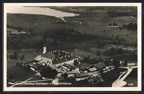 AK Reutberg /Oberbayern, Blick auf das Kloster, Fliegeraufnahme