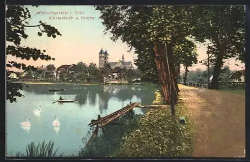 AK Klosterlausnitz i. Thür., Klostereich und Kirche