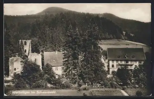 AK Allerheiligen im Schwarzwald, Ortspartie