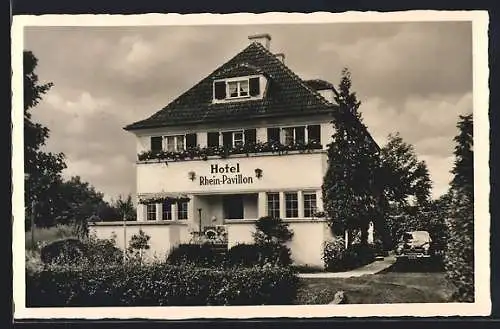 AK Köln-Rodenkirchen, Hotel Rhein-Pavillon