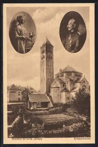 AK Gerolstein /Eifel, Blick auf die Erlöserkirche