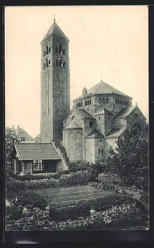 AK Gerolstein /Eifel, Erlöserkirche, Choiransicht