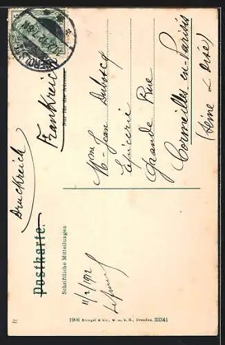 AK Gerolstein /Eifel, Ruine der Loewenburg