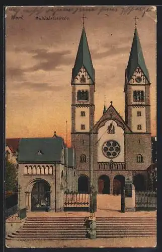 AK Werl i. W., Die Wallfahrtskirche