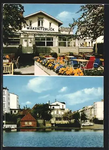 AK Lübeck, Hotel-Cafe Wakenitzblick, Augustenstrasse 30