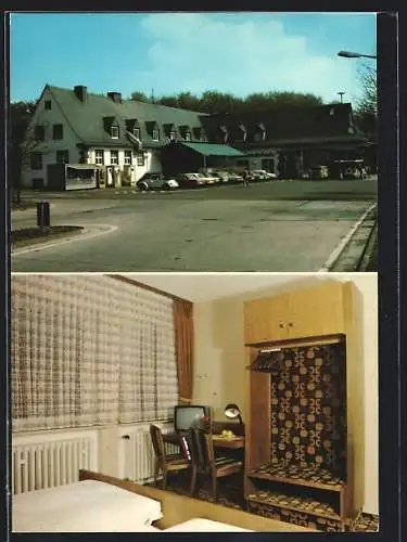 AK Grünberg / Hessen, Raststätte-Hotel Reinhardshain W. Brühl