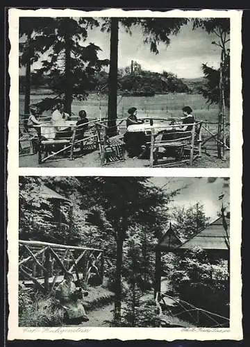 AK Gerolstein /Eifel, Cafe Heiligenstein J. Frantz