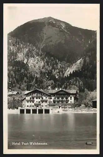 AK Walchensee, Das Hotel Post