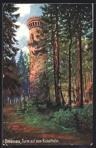 AK Ilmenau, Turm auf dem Kickelhahn