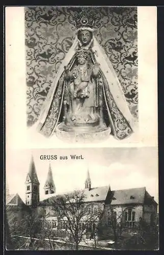 AK Werl, Die Kirche und das Maria Gnadenbild