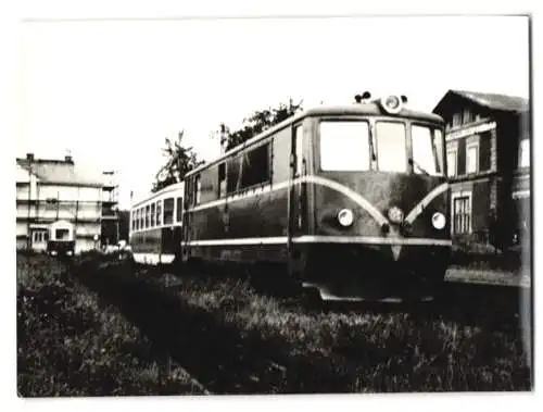 26 Fotografien Eisenbahn Tschechien, Ceskoslovenské státní dráhy CSD, verschiedene Dampf-Lokomotiven & Triebwagen