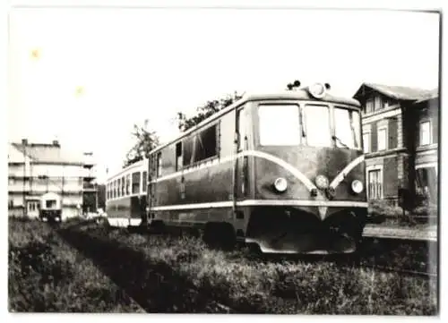 26 Fotografien Eisenbahn Tschechien, Ceskoslovenské státní dráhy CSD, verschiedene Dampf-Lokomotiven & Triebwagen