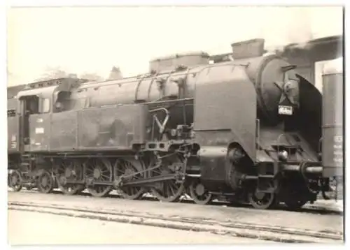 26 Fotografien Eisenbahn Tschechien, Ceskoslovenské státní dráhy CSD, verschiedene Dampf-Lokomotiven & Triebwagen