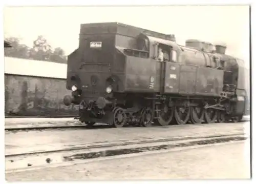 26 Fotografien Eisenbahn Tschechien, Ceskoslovenské státní dráhy CSD, verschiedene Dampf-Lokomotiven & Triebwagen