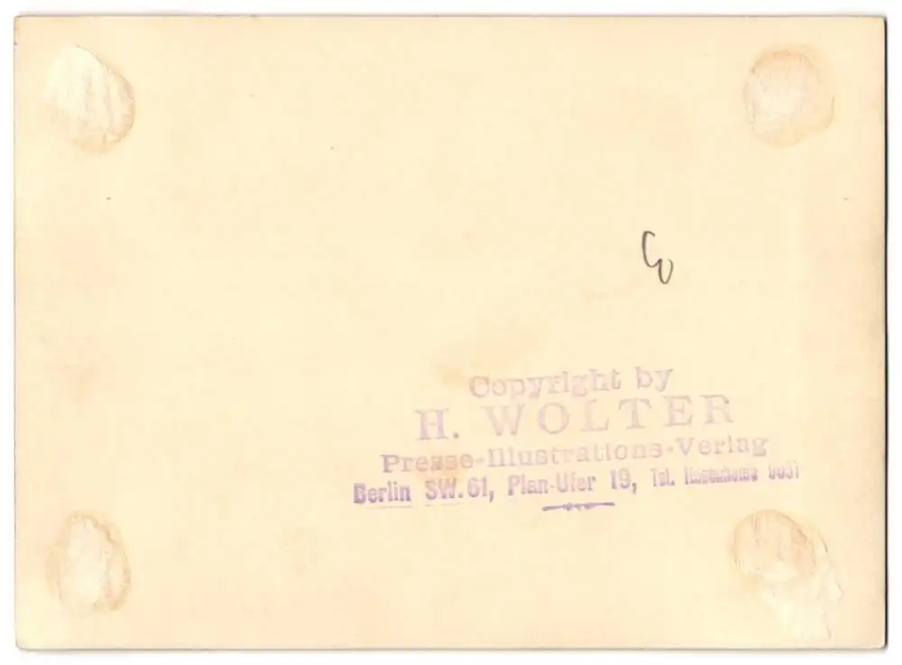 5 Fotografien 1.WK, Wolter, Berlin, Ansicht Berlin, Kadettenanstalt Lichterfelde, Ausbilder & Marine-Kadetten in Uniform 5