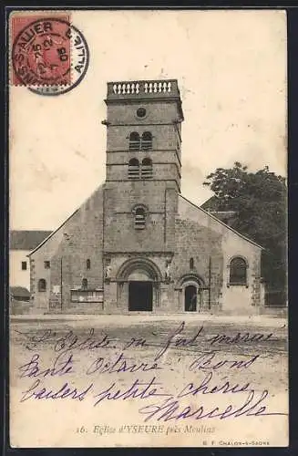 AK Yseure /Moulins, L`Eglise