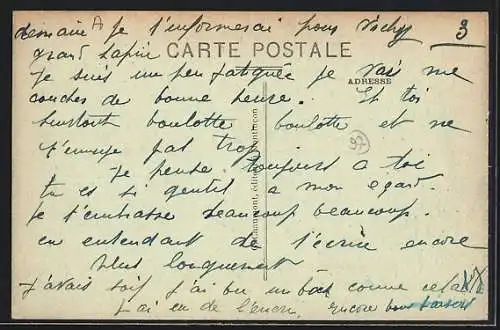 AK Néris-les-Bains, Avenue Régnier