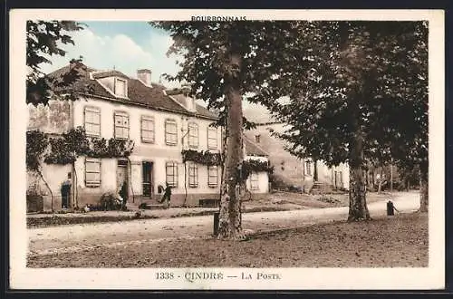 AK Cindré /Allier, La Poste