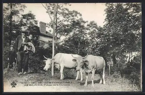 AK Les Malavaux /Cusset, Plateau de la Couronne