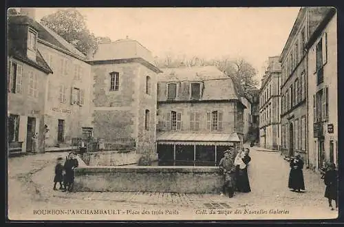 AK Bourbon-l`Archambault, Place des trois Puits