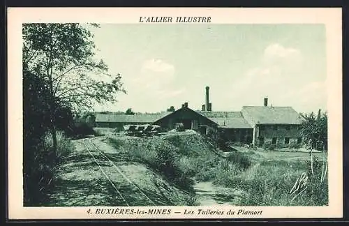 AK Buxieres-les-Mines, les Tuileries du Plamort