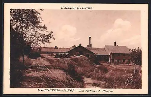 AK Buxieres-les-Mines, les Tuileries du Plamort