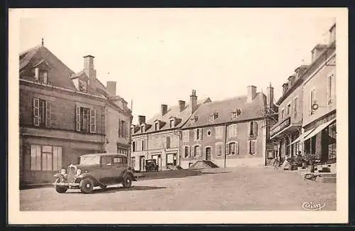 AK Buxières-les-Mines, Place Louis-Ganne