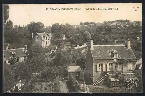 AK Ainay-le-Chateau, Vallaée de la Sologne, cote Nord