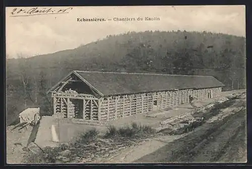 AK Echassières /Allier, Chantiers du Kaolin