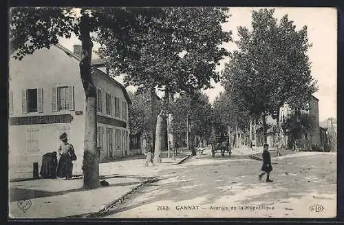 AK Gannat, Avenue de la République