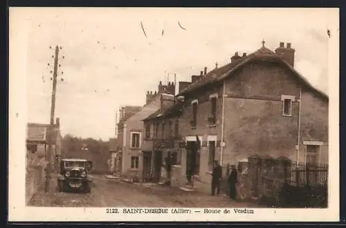 AK Saint-Désiré /Allier, Route de Vesdun