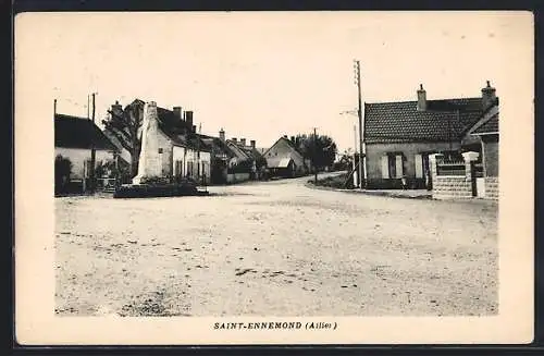 AK St-Ennemond /Allier, Rue et Monument