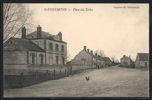 AK St-Ennemond /Allier, Place des Ecoles