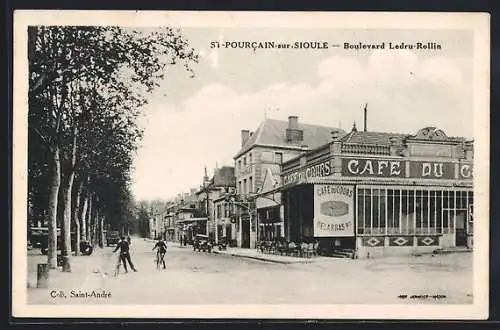 AK Saint-Pourcain-sur-Sioule, Boulevard Ledru-Rollin