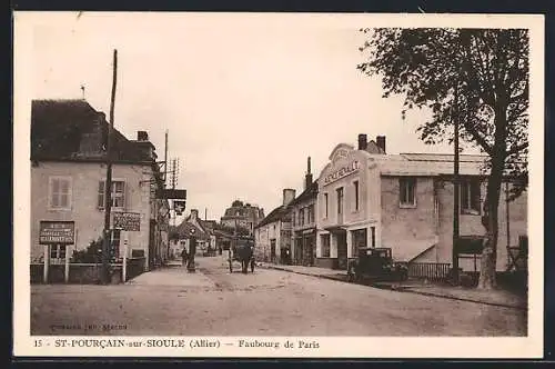 AK Saint-Pourcain-sur-Sioule, Faubourg de Paris