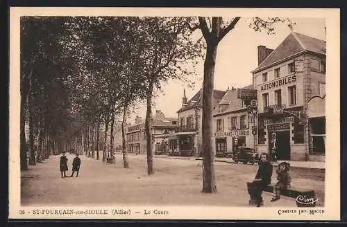 AK St-Pourcain-sur-Sioule, Le Cours, Restaurant Vernois