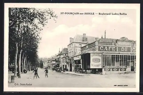 AK Saint-Pourcain-sur-Sioule, Boulevard Ledru-Rollin