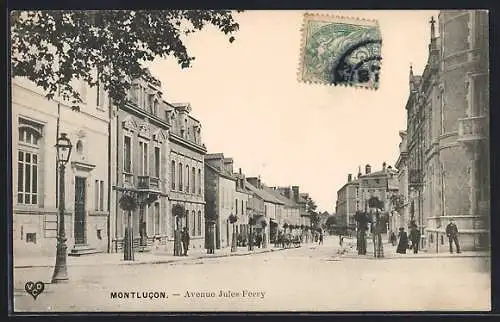 AK Montlucon, Avenue Jules-Ferry