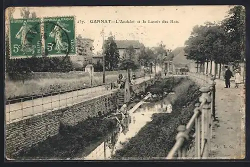 AK Gannat, L`Andelot et le Lavoir des Ilots