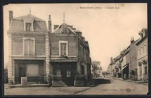 AK Marcillat /Allier, Grande Rue