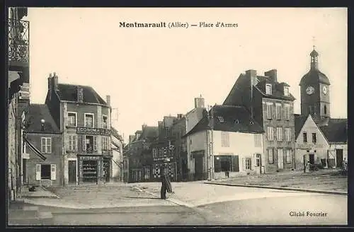 AK Montmarault /Allier, Place d`Armes