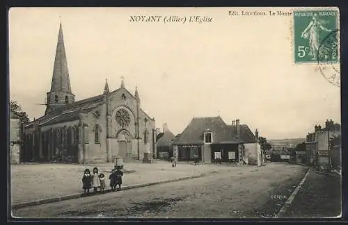 AK Noyant /Allier, L`Eglise