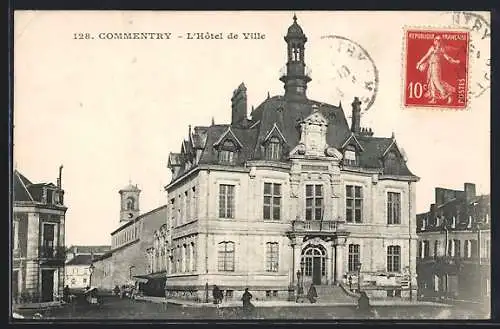 AK Commentry /Allier, L`Hotel de Ville