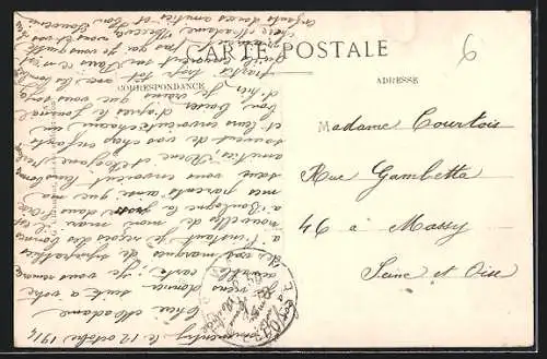 AK Commentry /Allier, L`Hotel de Ville