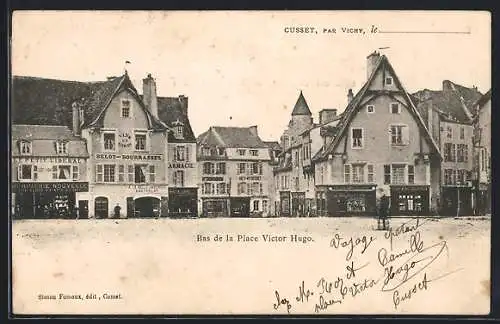 AK Cusset /Vichy, Bas de la Place Victor Hugo